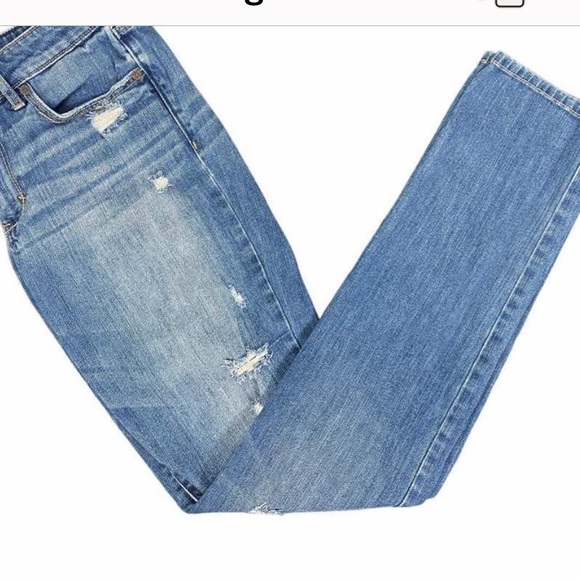 Abercrombie & Fitch Distressed Skinny Fit Jeans - Picture 1 of 3